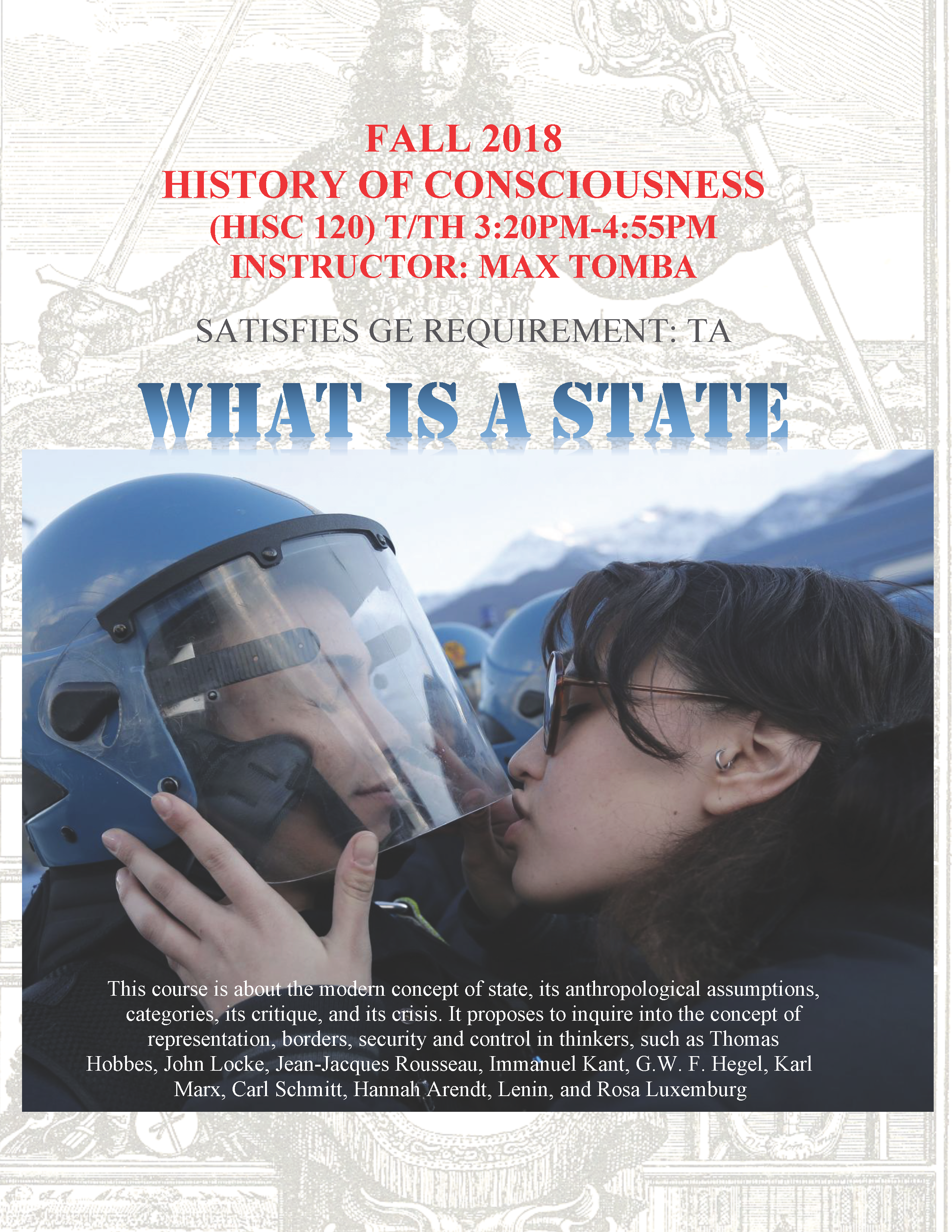 HISC 120 flyer: What is a State